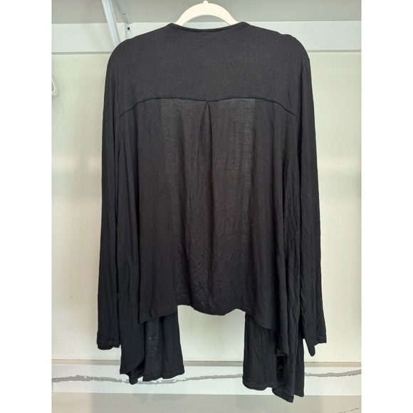 Carole Hochman Sleepwear Heavenly Soft Cardigan Size 2XL Black - Picture 2 of 4